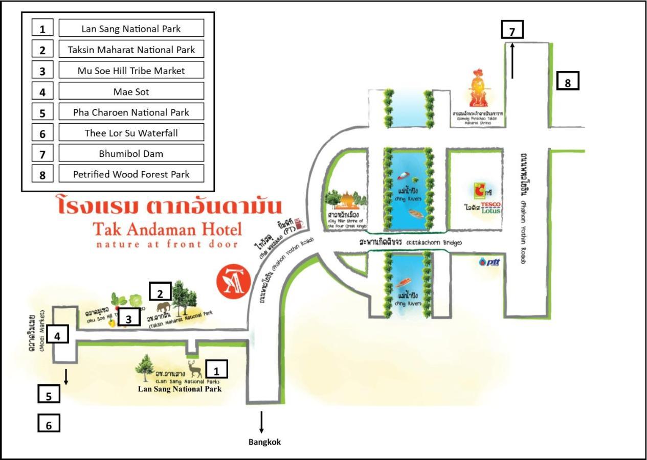 Tak Andaman Resort & Hotel Esterno foto